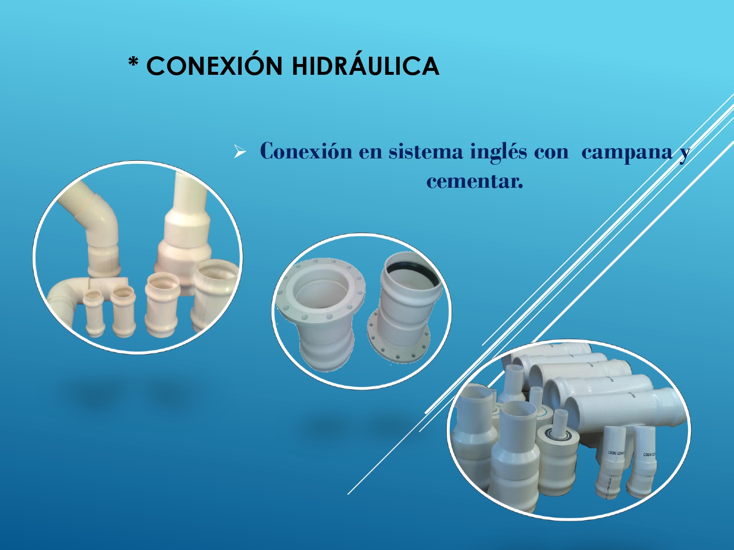 CONEXIÓN HIDRAULICA