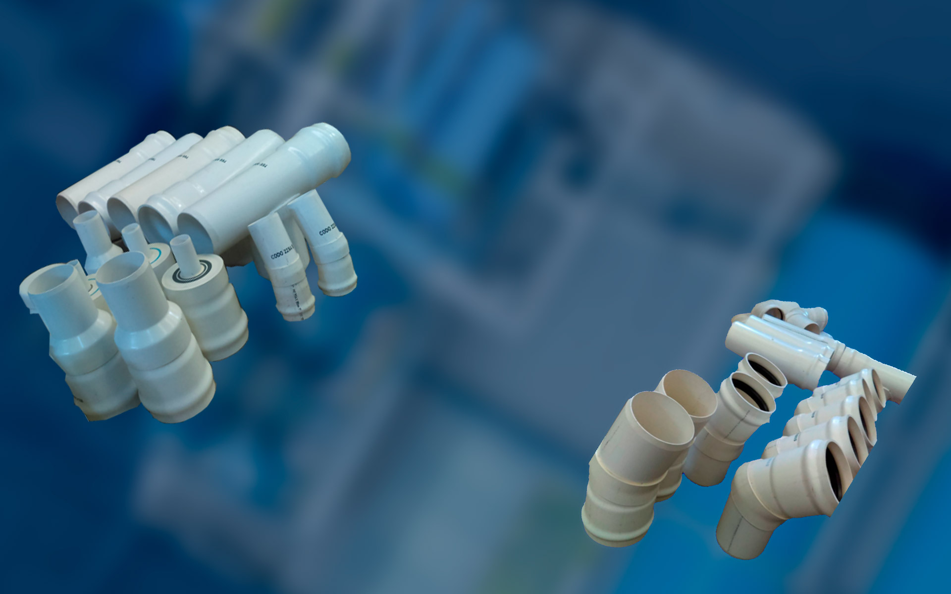 Tipos de conexiones de PVC